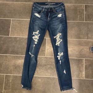 American Eagle blue jeans